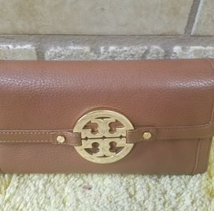 Tory Burch Amanda Continental Checkbook Wallet